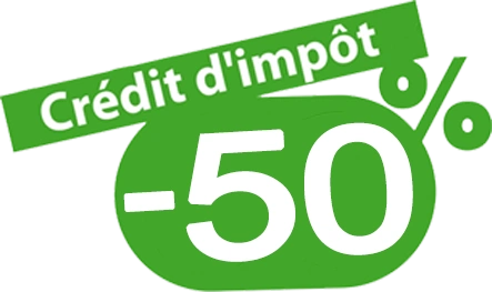 Crédit d’impôt de 50 % sous conditions